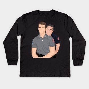 Casey & Severide | Chicago Fire Kids Long Sleeve T-Shirt